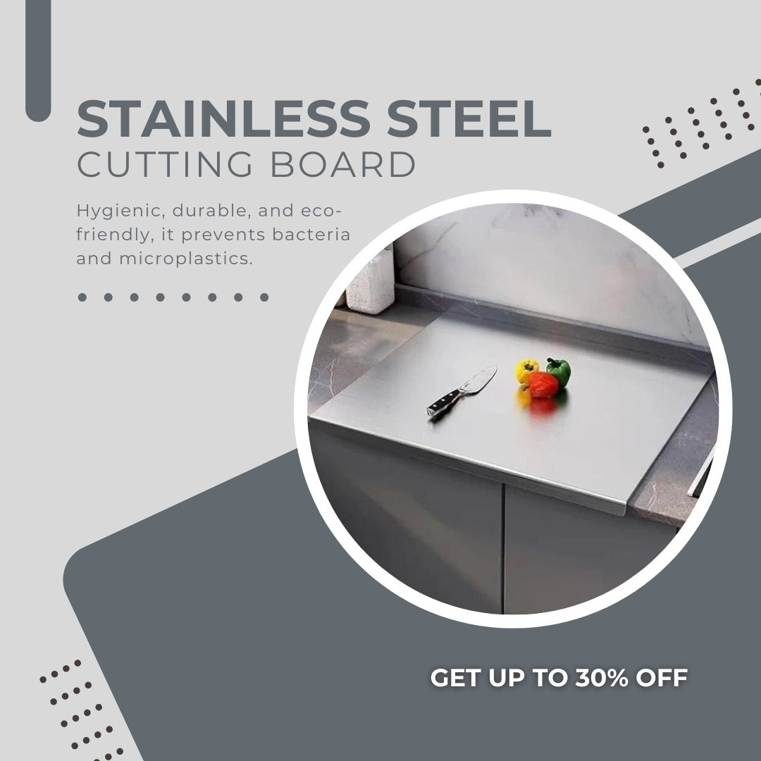 Choppy™ Stainless Steel Cutting Board